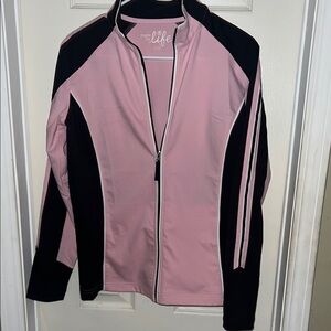 Women's Pink and Black work out set size small